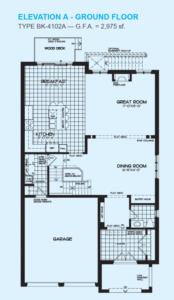 Bur Oak A Floorplan 1