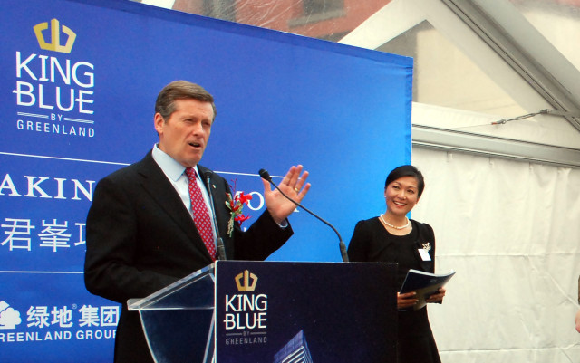 Toronto Mayor John Tory