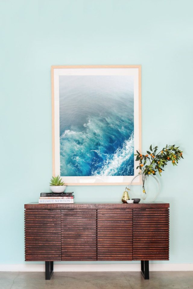 Cool home decor idea: put up art inspired by nature