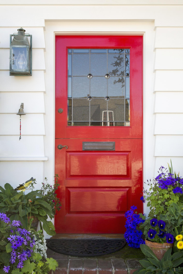 Colourful home renovation