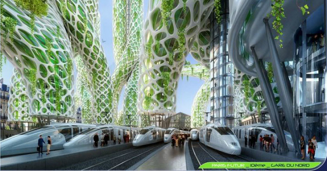 Vincent Callebaut Reimagines Paris as a Sustainable Garden Image