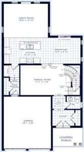 The Carmichael A Floorplan 1