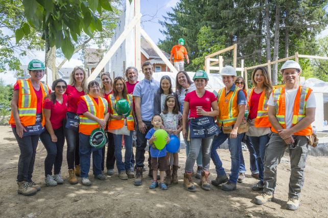 Geranium Homes sponsors the first Habitat GTA home in Stouffville Image