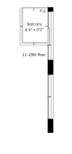 1B+D Floorplan 2