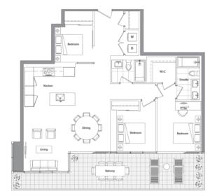 Upper (East Tower) 05 Floorplan 1