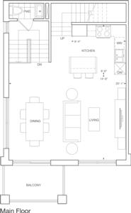 Logan Square Floorplan 1