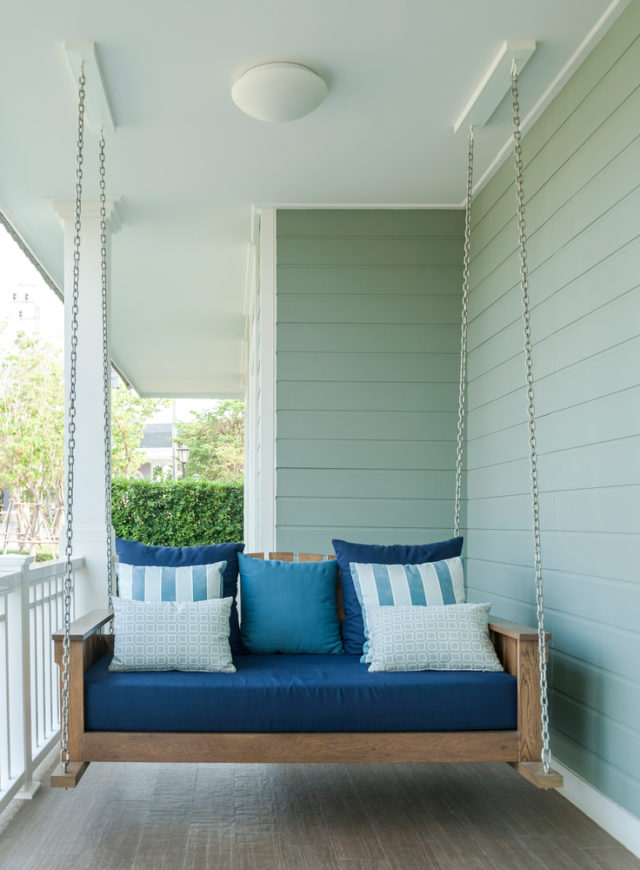 Make your front porch more welcoming with ample seating