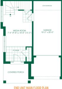 The Tulip - End Unit Temporarily Sold Out Floorplan 5