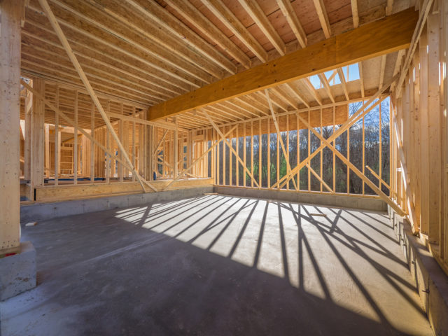 Construction of a single-family home