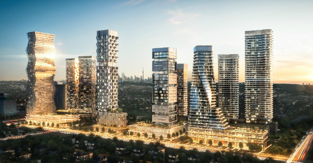 Rogers Real Estate Development Limited unveils 10 towers for downtown Mississauga Image