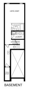End Unit 2 Bedroom Floorplan 3