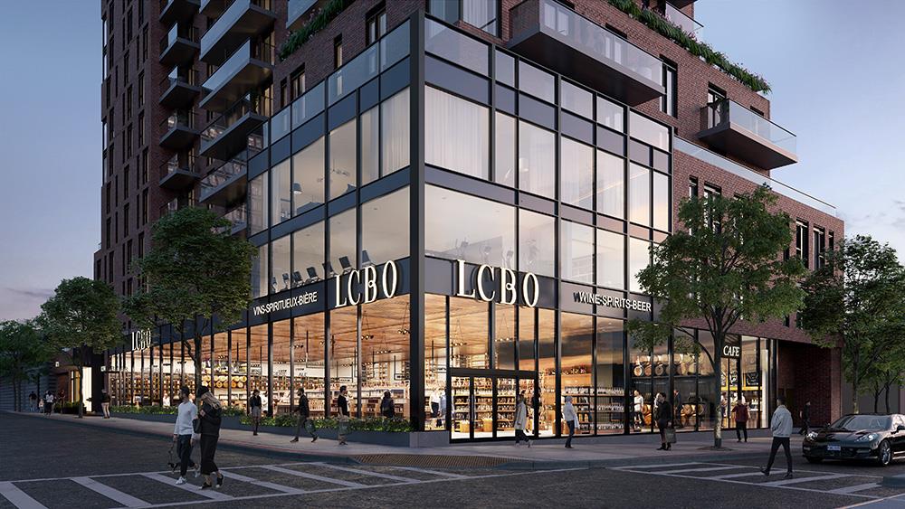 New LCBO with modern glass façade elevates St. Clair West with high-street feel  Image