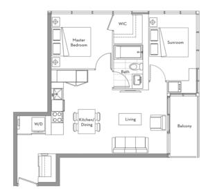 The Lakefront Collection - 010 Floorplan 1