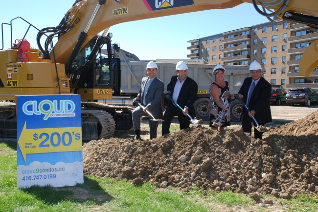 Groundbreaking at Cloud9 Condos Image