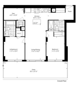 2D+D Floorplan 1