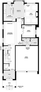 Humber Elev A Floorplan 1