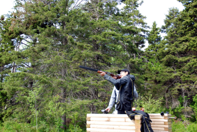 Clay shooting at Fox Harb'r