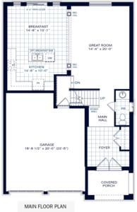 The Brighton II B Floorplan 1