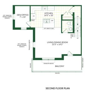 The Halloway B, Building G Floorplan 2