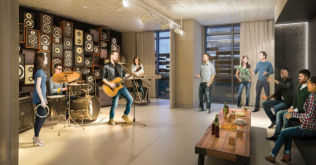 Jam Studio at Lighthouse Tower in Toronto by Daniels