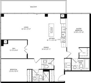2D-E Floorplan 1