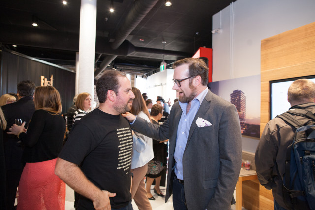 Sebastian Mizzi of SigNature Communities and Matt Davies of Design Agency