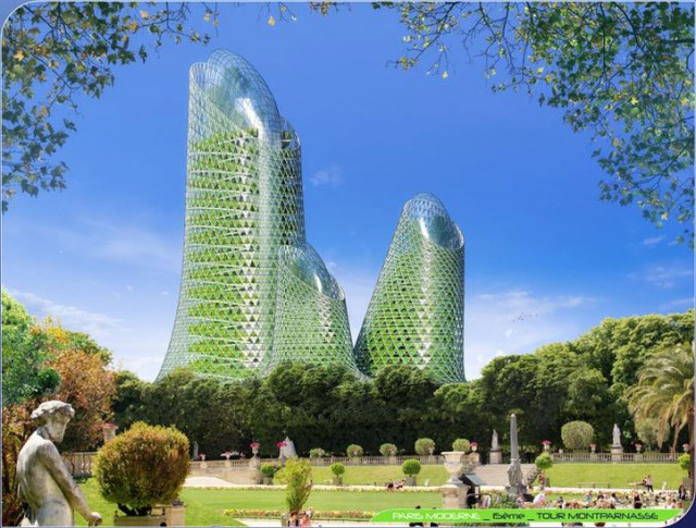 Photosynthesis Towers - via ArchDaily.com