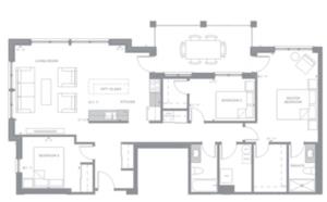 Penthouse Floorplan 1