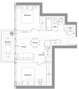 Suite 08 Floorplan 1