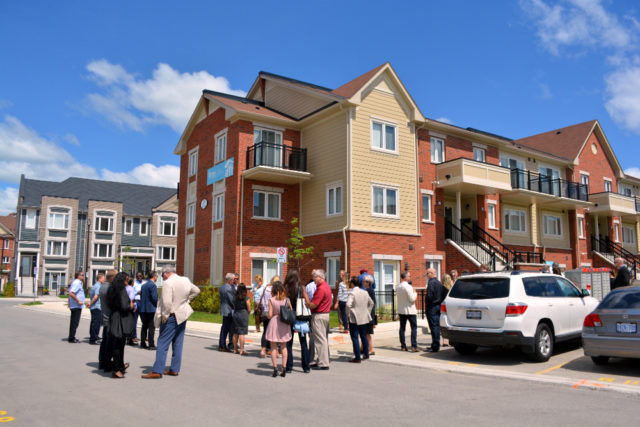 Habitat GTA and Daniels home dedication ceremony 