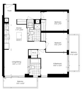 3B Floorplan 1