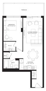 The Mercer Floorplan 1