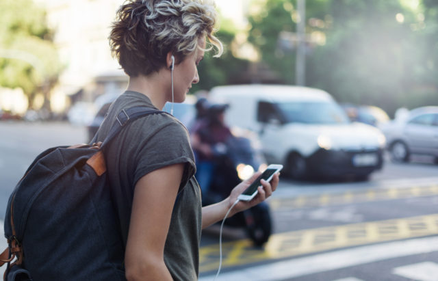 Distracted walking in Toronto