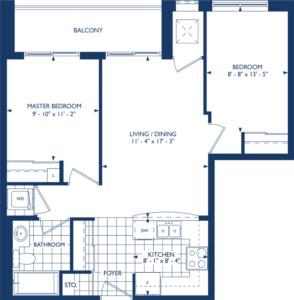 The Newcastle Floorplan 1