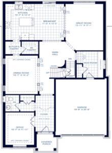 The Killarney C Floorplan 1