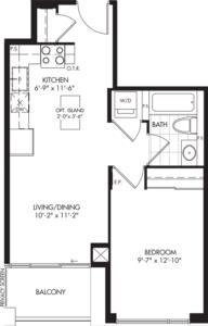 1-B Floorplan 1
