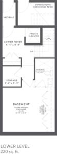 Townhome Collection B Floorplan 1