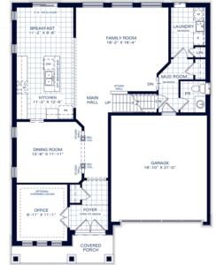 The Belmont B Floorplan 1